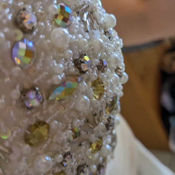 Beautiful Whimsical Y2K Fairy Beaded Mini Dress - Picture 15 of 16